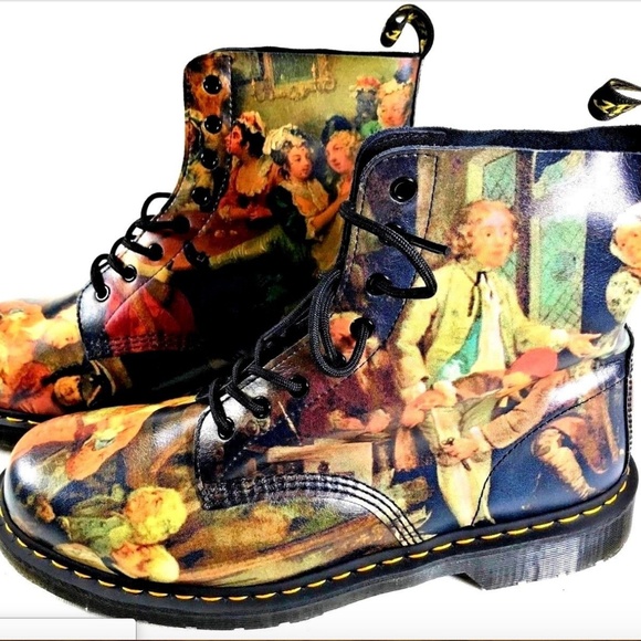Dr. Martens Other - Dr Martens Pascal 8 Eye Artist Hogarth Renaissance